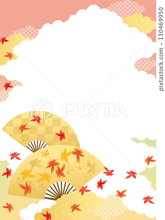 Autumn background 2025 (autumn leaves, etc.) vertical 4-2 vector Autumn background 2025 (autumn leaves, etc.) vertical 4-2 vector 130469950