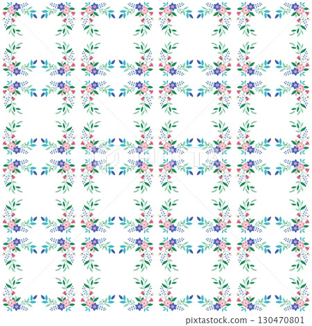 vector illustration of beautiful flowers 130470801