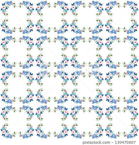 vector illustration of beautiful flowers 130470807