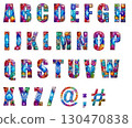 Jewelry Letters and Symbols 130470838