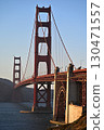 Golden Gate Bridge at sunset 130471557