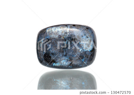 Larvikite stone with schiller effect Larvikite stone with schiller effect 130472570