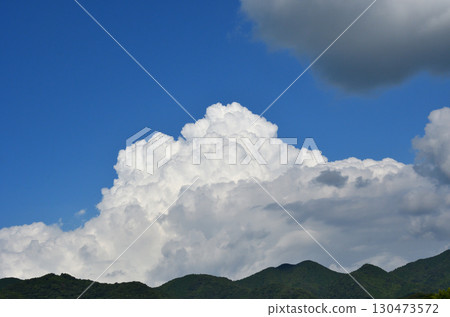 藍天白雲，夏日雲朵 130473572