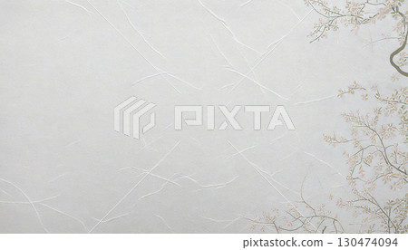 和紙紋理、紙張背景、和紙材質、生成式人工智慧、人工智慧圖像 130474094