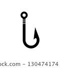 fishing hook icon 130474174