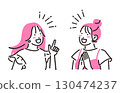 Young women chatting 130474237
