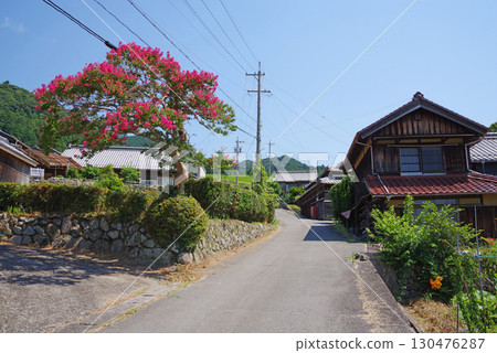 傳統田園風光(三重縣龜山市安坂山町坂本郡) 傳統田園風光(三重縣龜山市安坂山町坂本郡) 130476287