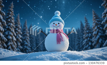 Snowman/Illustration Snowman/Illustration 130476339