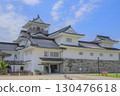 Toyama Castle high-resolution background material 130476618