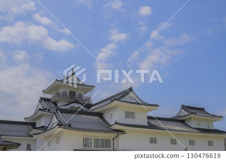富山城高解析度背景素材 富山城高解析度背景素材 130476619