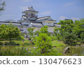 Toyama Castle high-resolution background material 130476623