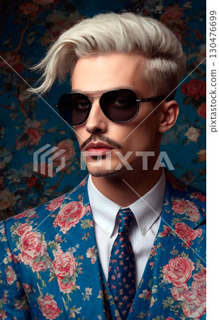 Ai. The of a this captivating image we see a striking 130476699