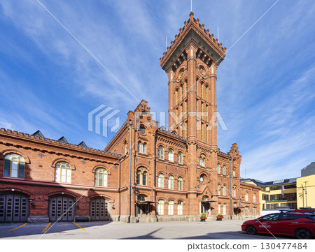 Erottaja Fire Brigade building in Helsinki, Finland 130477484