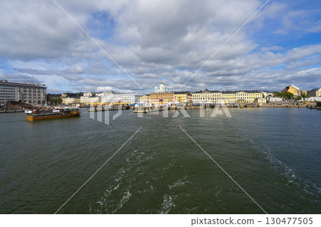 panoramic view of Helsinki, Finland 130477505