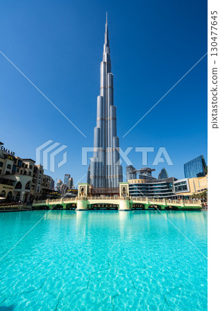 杜拜購物中心和哈利法塔 130477645