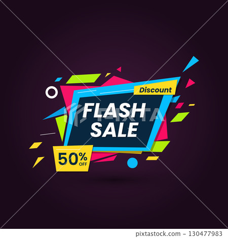 Flash Sale Advertisement 130477983