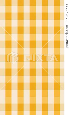 背景材料_方格花布黃色 130478633