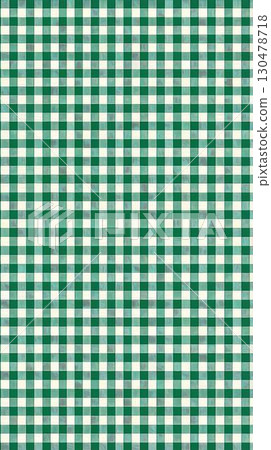 Background material_Gingham check green 130478718