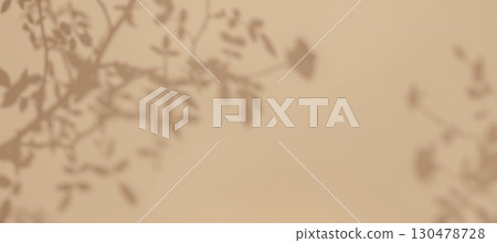 Soft Beige Plant Shadows Background with Minimalist Aesthetic Soft Beige Plant Shadows Background with Minimalist Aesthetic 130478728