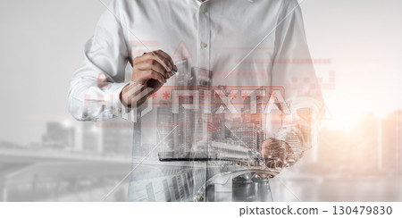 Password security breach warning with red asterisk box Vouch 130479830