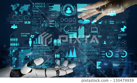 AI-powered global network for real-time digital data exchange Thunk 130479939