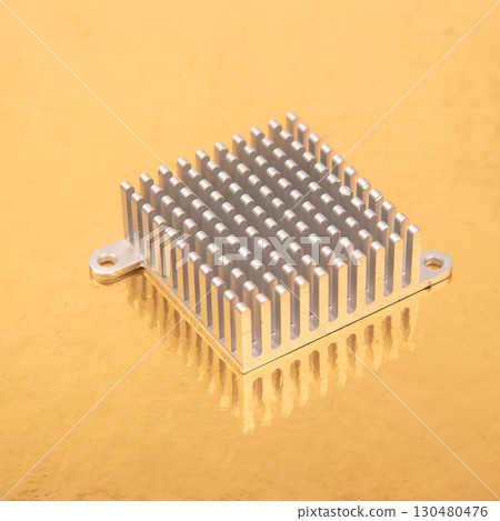 heatsink for computer. electronic component of computer technology. computer industry heatsink for computer. electronic component of computer technology. computer industry 130480476