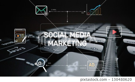 Social Media Marketing Strategy and Engagement Visualization Muxer Social Media Marketing Strategy and Engagement Visualization Muxer 130480620