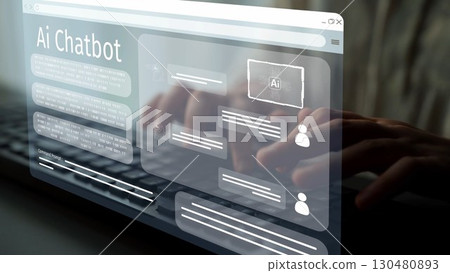 AI Artificial Intelligence Virtual Assistant for Smart Business Muxer 130480893