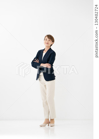 Woman business whole body Woman business whole body 130482724