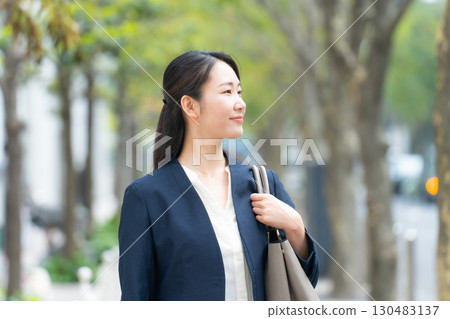 Female business outdoors Female business outdoors 130483137