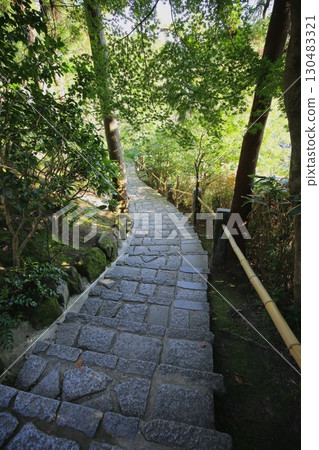 The approach to Sugimoto-dera Temple, the oldest temple in Kamakura 130483321