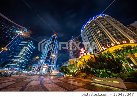 澳門夜景 130483347