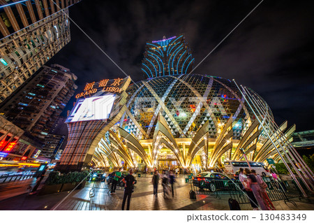 Night view of Macau 130483349