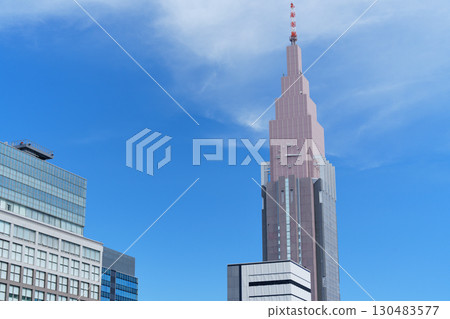 東京代代木 代代木站附近的風景 130483577