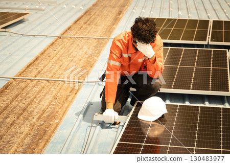 Hot tired Dizziness, fainting worker working outdoor roof over heat summer sun burning dehydration Hot tired Dizziness, fainting worker working outdoor roof over heat summer sun burning dehydration 130483977