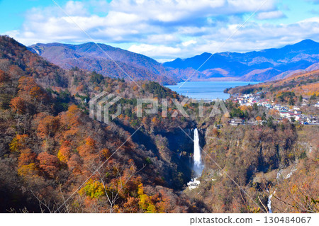 Autumn Lake Chuzenji Kegon Falls from Akechidaira Autumn Lake Chuzenji Kegon Falls from Akechidaira 130484067