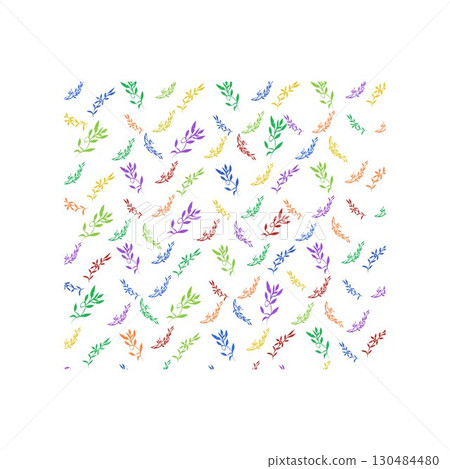 Decorative design set featuring flourish borders, corner elements, and frames, ideal for invitations, menus, and page embellishment 130484480