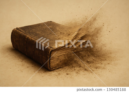 A book that turns to dust. A book that turns to dust. 130485188
