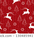 Winter seamless pattern for Christmas or New Year decorative,fabric,textile or wrapping paper 130485941