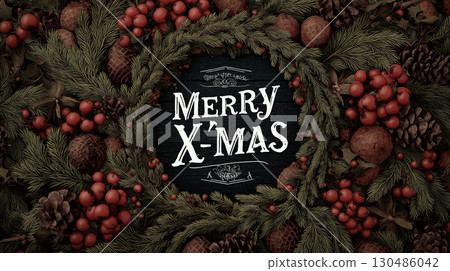 A simple Merry Christmas banner for your Christmas season design. Perfect for advertising on social media and e-commerce sites. A simple Merry Christmas banner for your Christmas season design. Perfect for advertising on social media and e-commerce sites. 130486042