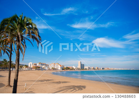Peniscola beach in Castellon spain 130488603