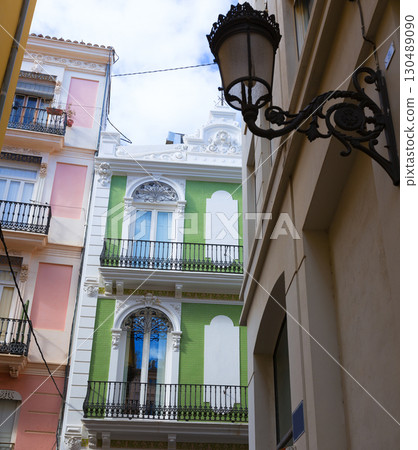 Valencia Tapineria street near Plaza de la Reina Spain Valencia Tapineria street near Plaza de la Reina Spain 130489090