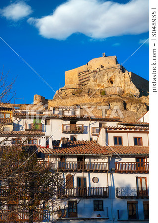 Morella Castellon castle and village in Maestrazgo 130489351