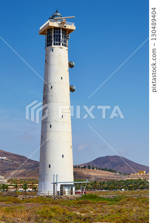 Morro Jable Matorral lighthouse Jandia Fuerteventura Morro Jable Matorral lighthouse Jandia Fuerteventura 130489404