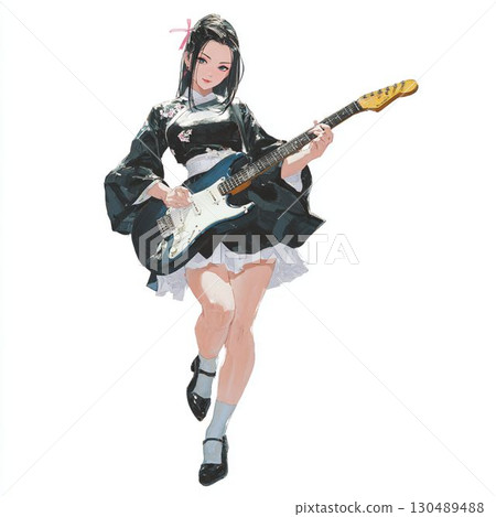 音樂女孩016電吉他 130489488