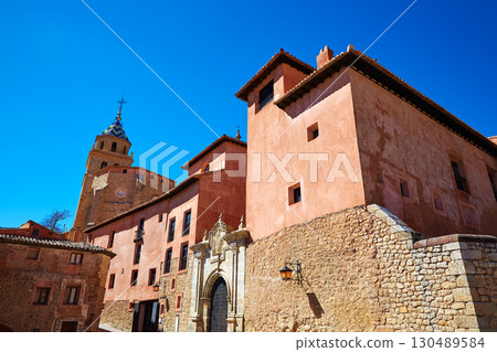 Albarracin medieval town at Teruel Spain Albarracin medieval town at Teruel Spain 130489584
