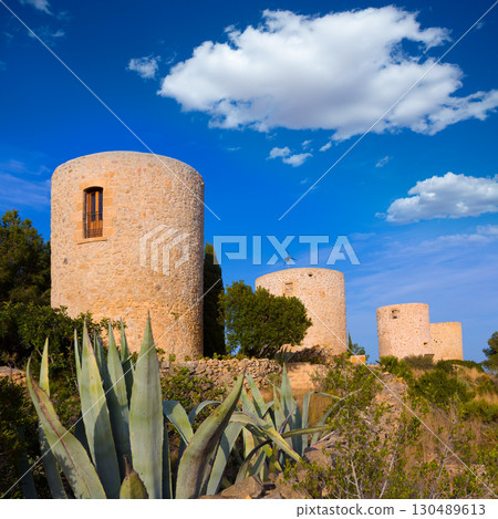 Javea Xabia Molins de la Plana old windmills Alicante 130489613