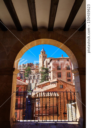 Albarracin medieval town at Teruel Spain 130489623