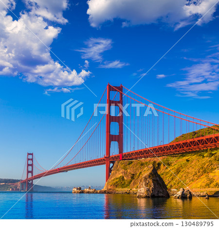 San Francisco Golden Gate Bridge California 130489795