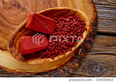 Achiote seasoning annatto seed Mexico popular Achiote seasoning annatto seed Mexico popular 130489803